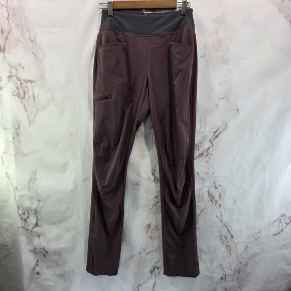 Black Diamond Pants Womens XS Purple Gray Climbing Alpine Light Fig Stretchy - Picture 1 of 12
